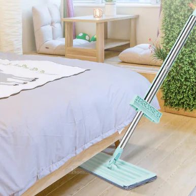 Hands-Free Microfiber Floor Mop