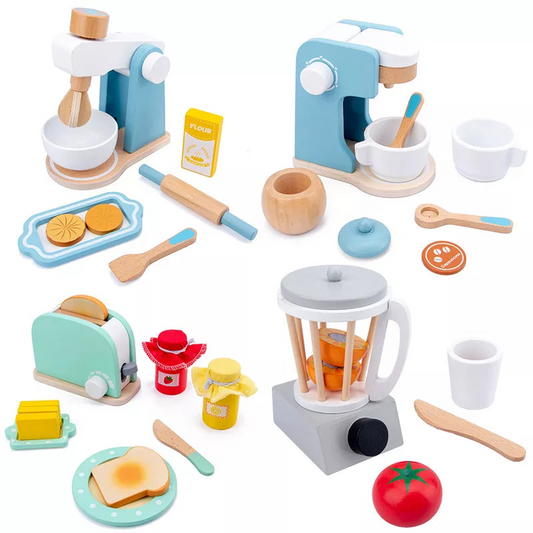 Imitation Game Wooden Kitchen Tools for Children Multivariant