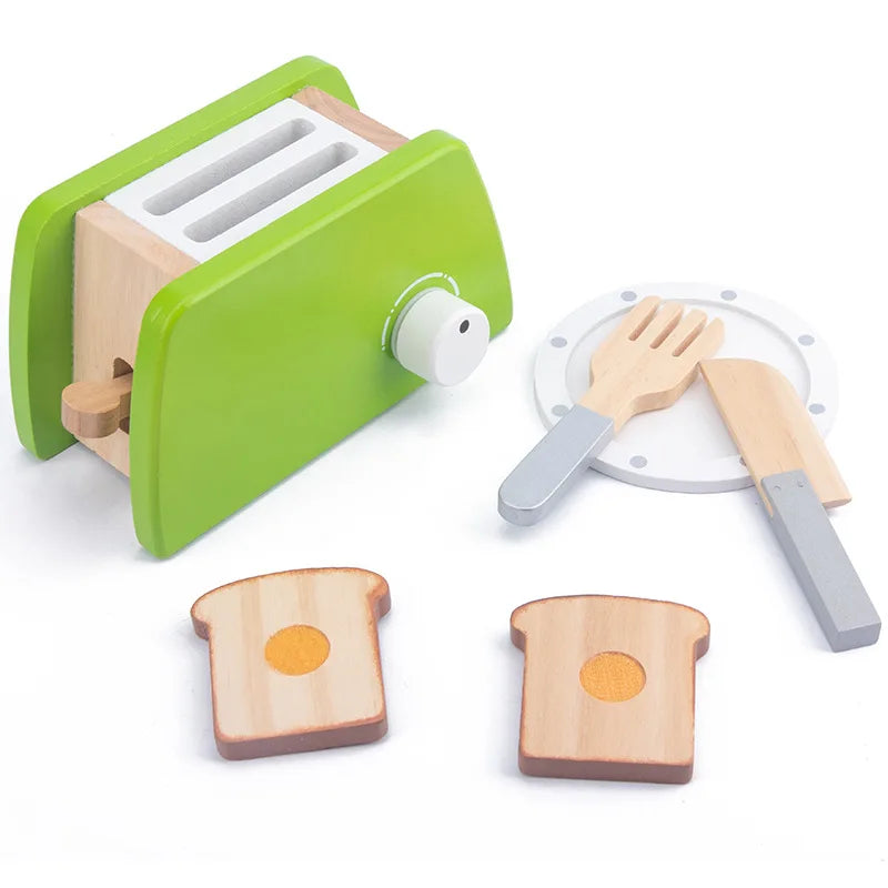 Imitation Game Wooden Kitchen Tools for Children Multivariant