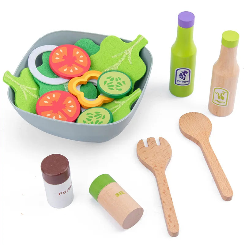 Imitation Game Wooden Kitchen Tools for Children Multivariant