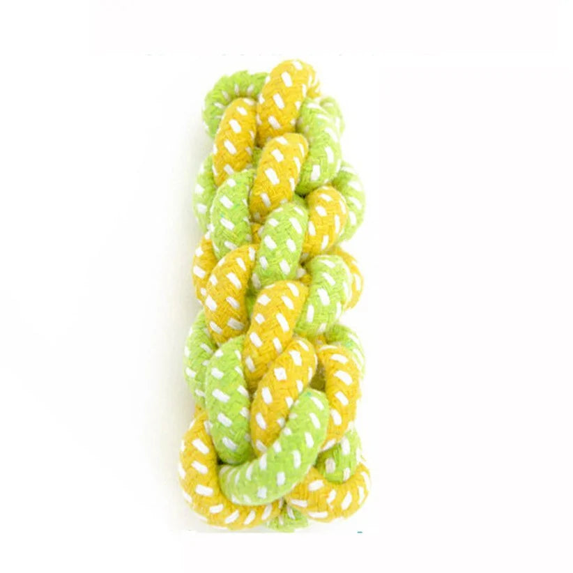 Green Rope Ball Toy for Large Small Dog Cat