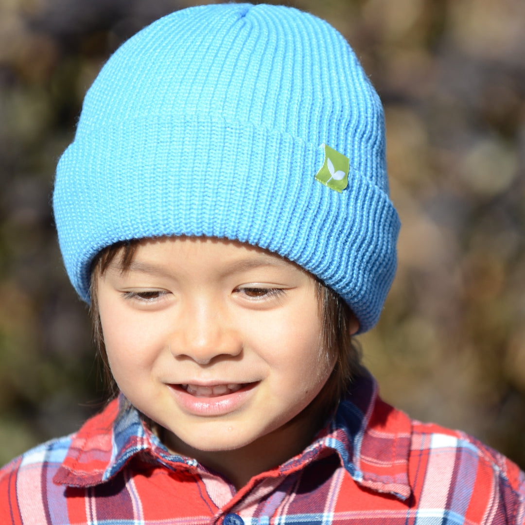 Kids Fleece Lined Basic Beanie