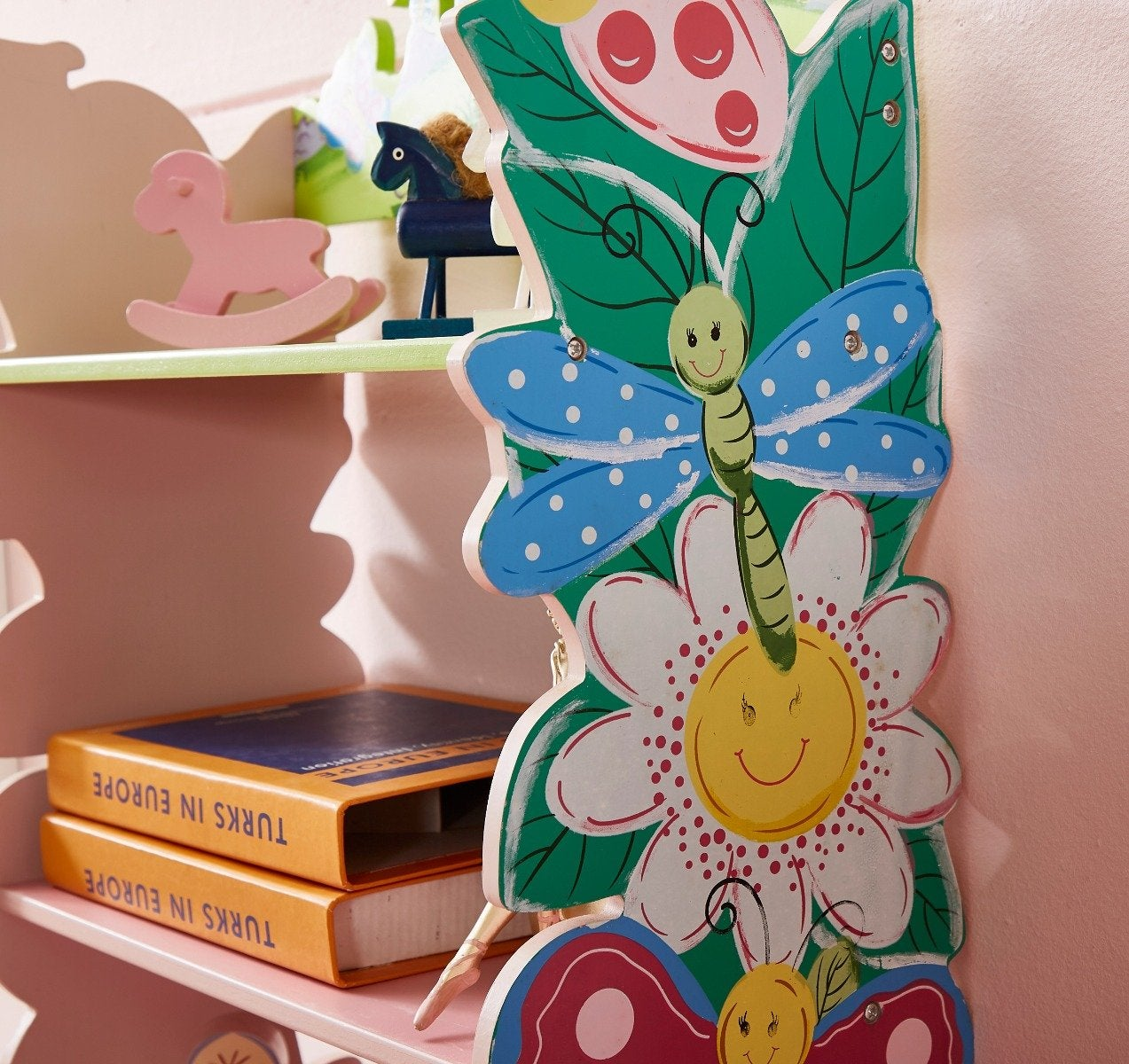 Childrens Painted Bookshelves - Bookshelf with Drawers