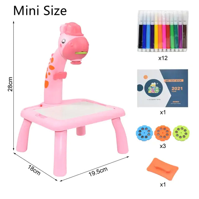 Kids Mini Art Table Set