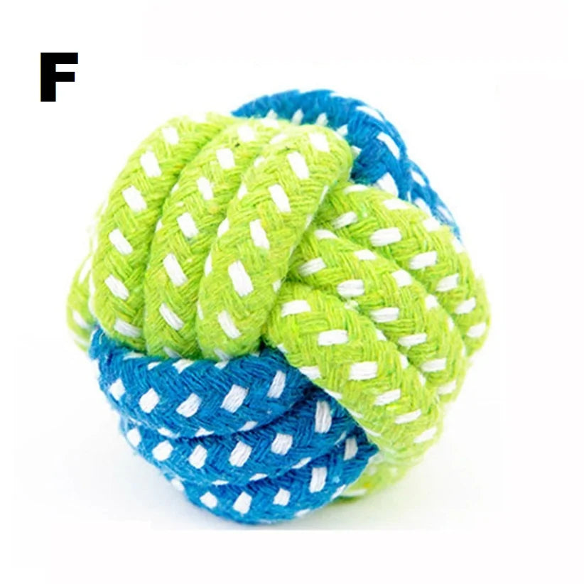 Green Rope Ball Toy for Large Small Dog Cat